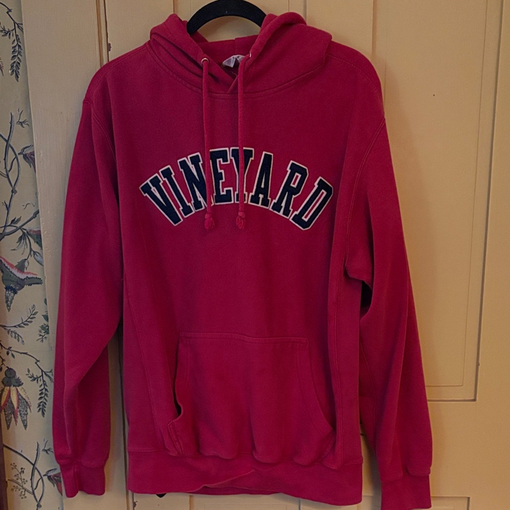 Red Vintage Martha’s Vineyard Hoodie